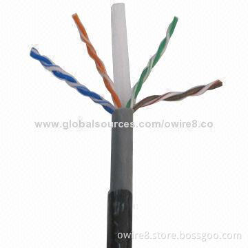 High-performance UTP Cat6a Cable, 550Mhz, 23AWG